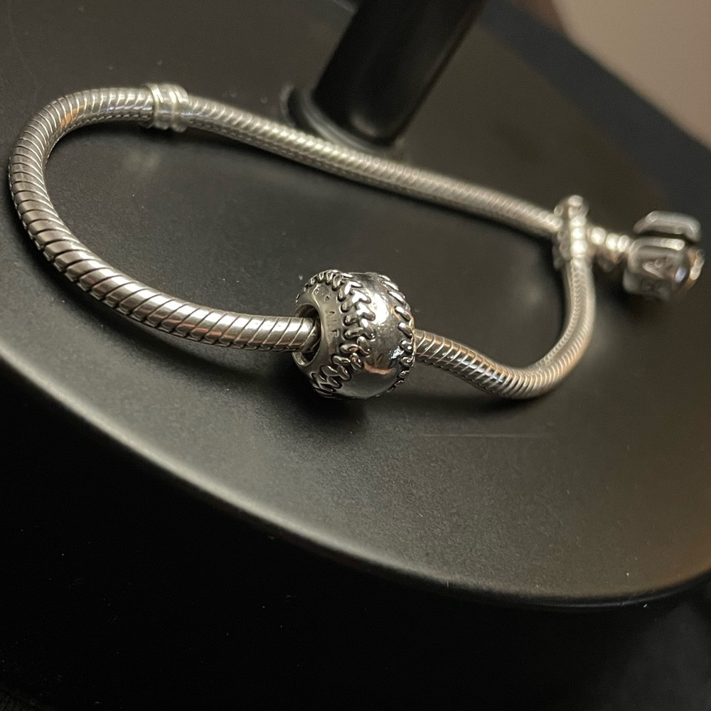 Authentic Pandora Baseball charm